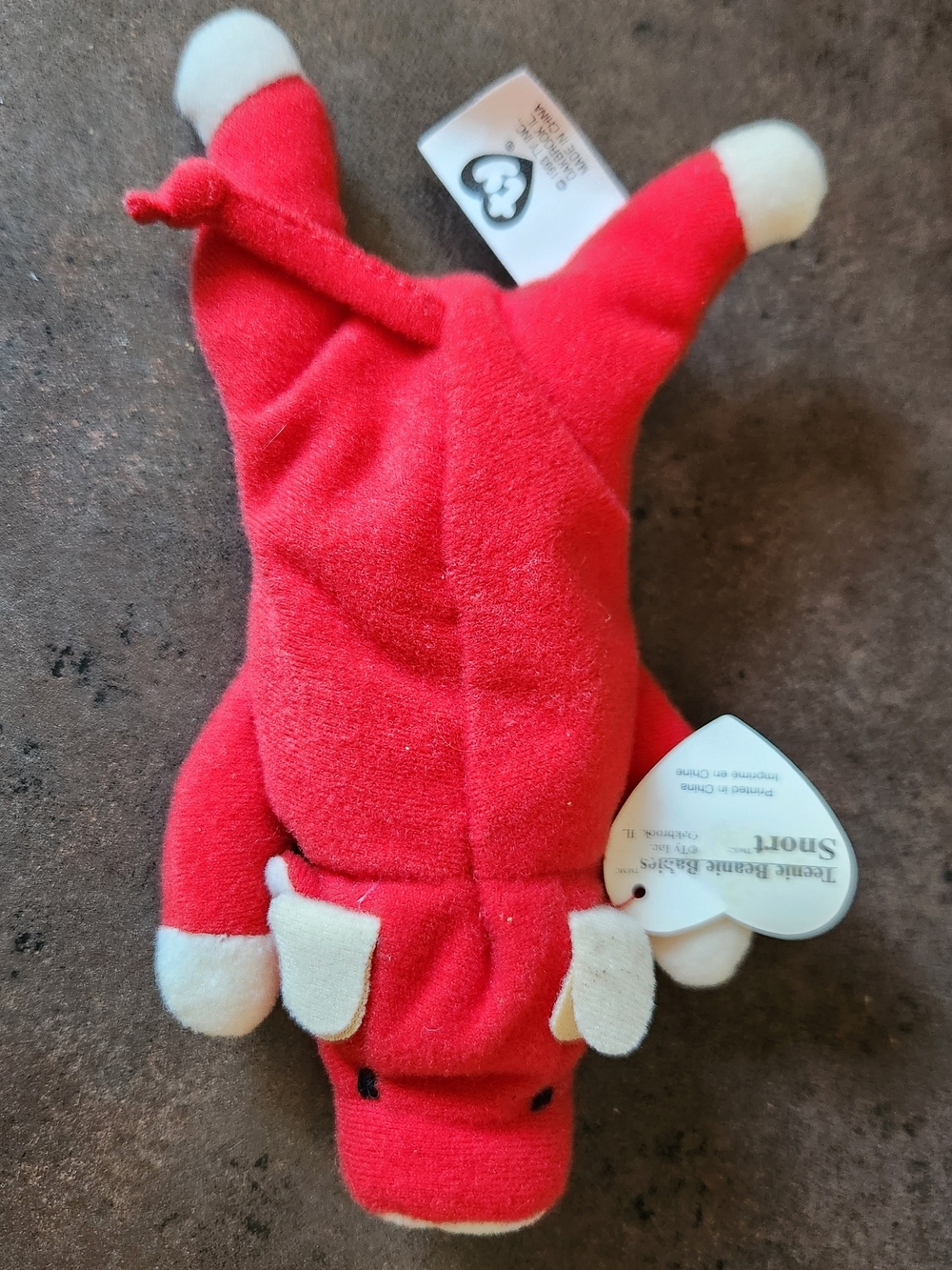 Teeny Beanie Baby - Snort The Pig McDonald's 1996